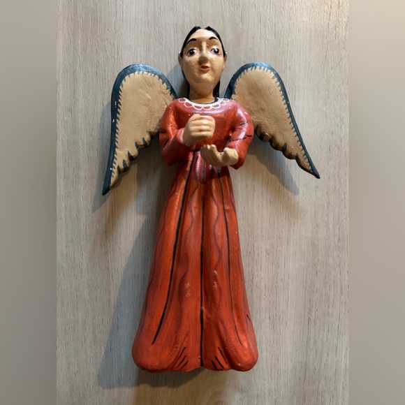 CHARLES M. CARRILLO New Mexico Folk Art ANGELS Midwest of Cannon Falls Figures